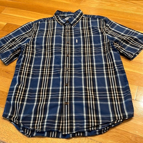 Carhartt Other - Carhartt men’s relaxed fit short sleeve button down shirt size large.
